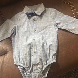 Just One You Baby Onesie with Bow Tie
